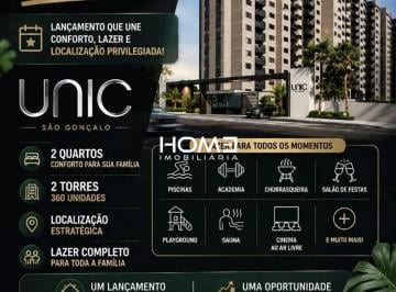 1995d28bead33ab839687b3ff2a0c3184498c962 · Apartamento à venda, 46 m² por R$ 235.000,00 - Porto da Pedra - São Gonçalo/RJ