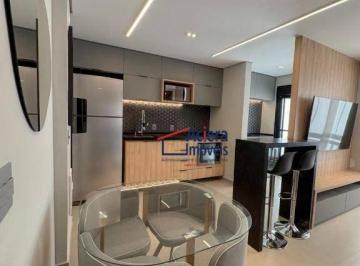 39f302fd8c5da26c6d65cba29c85ea340c78ad3b · Apartamento de Luxo Mobiliado com 1 Suíte para alugar, 40 m² - Alphaville - Barueri/SP