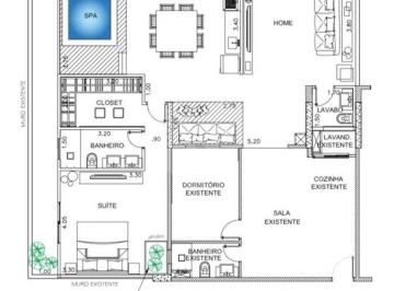 Apartamento · 168m² · 1 Quarto · 1 Vaga · Apartamento com 1 quartos à venda em Jardim brasil (zona sul) - SP