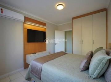 Apartamento · 30m² · 1 Quarto · Apartamento Mobiliado 1 Dorm - Jurerê - Sacada c/ Churrasqueira Frente Open Shopping