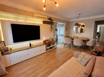 Apartamento · 72m² · 2 Quartos · 1 Vaga · Apartamento 2 quartos com suite em Campinas, mobiliado, sacada, andar alto, vista livre, 1 vaga livr