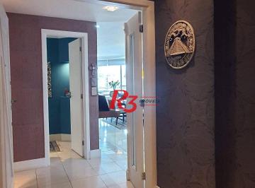 6550e1a124ed977869636d538a8b5704a30ab05a · Apartamento para alugar, 203 m² por R$ 12.000,01/mês - Pompéia - Santos/SP