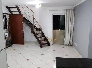 002ec419f9bdc369d5a5fc25b712629eb3a5d246 · Apartamento com 2 dormitórios, 110 m² - venda por R$ 403.000,00 ou aluguel por R$ 2.408,33/mês - Res