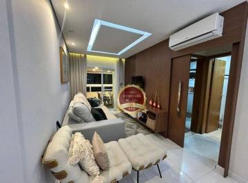 b9d9a32c352dd27da8d578f9882c00c9fe88d5f7 · Apartamento com 2 dormitórios à venda, 80 m² por R$ 575.000,00 - Vila Guilhermina - Praia Grande/SP