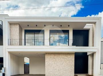 Casa · 262m² · 4 Quartos · 4 Vagas · Santorini Residencial Club - Sobrado com 4 suítes + cômodo curinga no térreo