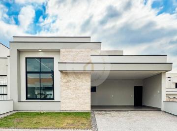 Casa · 192m² · 3 Quartos · 4 Vagas · Residencial Royal Garden - Casa térrea com 3 suítes, escritório e piscina