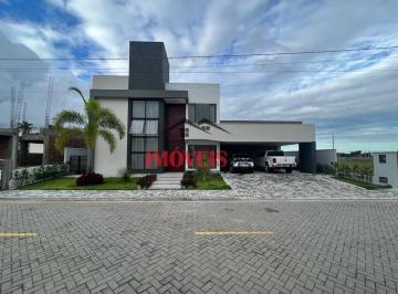Casa · 400m² · 4 Quartos · 4 Vagas · Casa em condomínio fechado com 4 suítes, escritório, piscina privativa