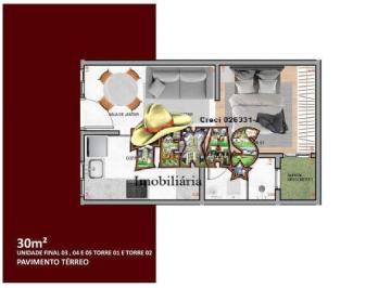 Apartamento · 30m² · 1 Quarto · APARTAMENTO PARA VENDA NO CARRÃO