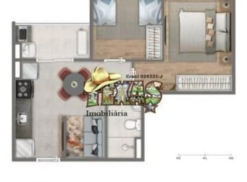 Apartamento · 42m² · 2 Quartos · 1 Vaga · APARTAMENTOS NOVOS PARA VENDA EM PÓA