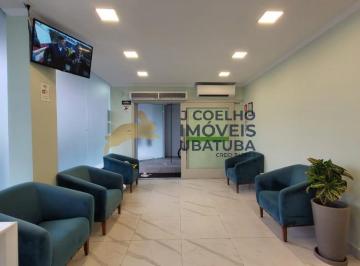 Foto 01 · Sala comercial disponível para locação em conjunto comercial moderno na região central de Ubatuba