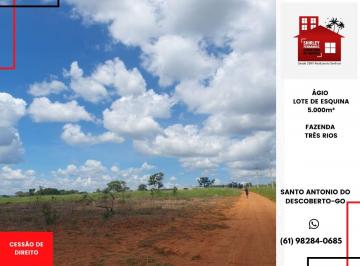 Rural , Santo Antônio do Descoberto · ÁGIO LOTE DE ESQUINA C/ 5.000M2 FAZENDA TRÊS RIOS SANTO ANTÔNIO DESCOBERTO