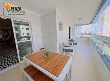 Apartamento · 129m² · 3 Quartos · 2 Vagas · 3 Dormitórios Garden Mobiliado com Sacada Gourmet e Lazer Completo – Praia Grande