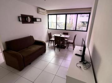 Apartamento · 39m² · 1 Quarto · 1 Vaga · Apartamento Quarto e Sala Mobilado à venda no Edf Ametista VIII na Jatiuca
