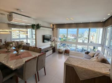 Apartamento · 73m² · 2 Quartos · 1 Vaga · Apartamento de 2 dormitórios sendo 1 suíte mobiliado com vaga de garagem no Navegantes em Capão da C