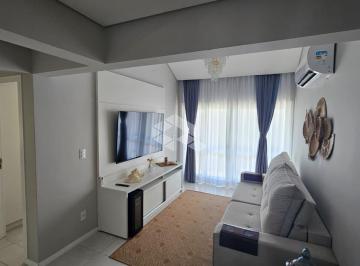 Apartamento · 71m² · 2 Quartos · 1 Vaga · Apartamento Garden à Venda na Praia da Daniela a 50 Metros do Mar, Mobiliado, com Piscina e Vista Pa