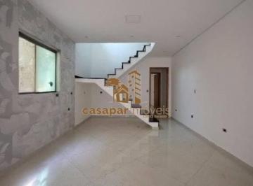 Casa · 175m² · 3 Quartos · 2 Vagas · Sobrado à Venda com 175m², 3 Dormitórios com 3 Suítes, 175 metros