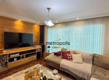 Sala  · Sobrado com 3 dormitórios à venda, 200 m² por R$ 1.350.000,00 - Campestre - Santo André/SP