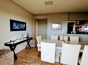 Sala de jantar · Apto 3 suites cond. Saint Laurent - Parque 10 Manaus