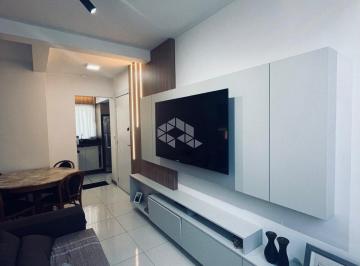 Apartamento · 60m² · 2 Quartos · 3 Vagas · Apartamento dois dormitórios com sacada e suíte semi mobiliado