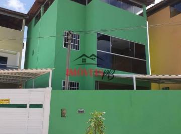 Casa · 150m² · 2 Quartos · 2 Vagas · Triplex a 500m da Praia de Carapibus, acesso pavimentado, vista mar