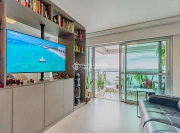 Apartamento · 52m² · 1 Quarto · 1 Vaga · Apartamento mobiliado à venda no Cristal, com vista para o Guaíba