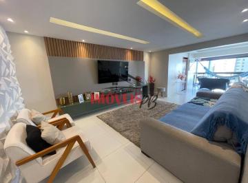 Apartamento · 143m² · 4 Quartos · 1 Vaga · Apartamento todo projetado com 143m² a 500 metros da praia de Manaíra