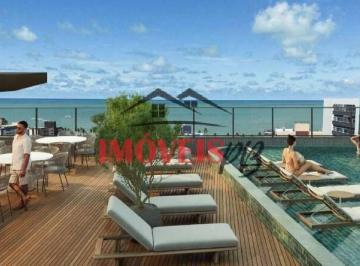 Apartamento · 18m² · 1 Quarto · 1 Vaga · Flat na praia de cabo branco