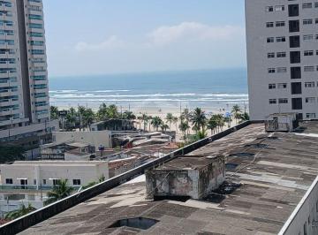 Apartamento · 67m² · 2 Quartos · 1 Vaga · Apartamento 2 dormitórios com vista ao mar na Vila Mirim em Praia Grande, SP
