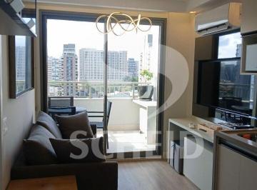 Apartamento · 38m² · 1 Quarto · Apartamento à venda, 38 m², 1 dormitório, 1 banheiro,  com projeto arquitetônico no Campo Belo