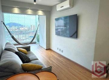 d2868efbfec4372d3d2c2e9681f2401a374aa09a · Apartamento à venda, 84 m² por R$ 830.000,00 - Marapé - Santos/SP