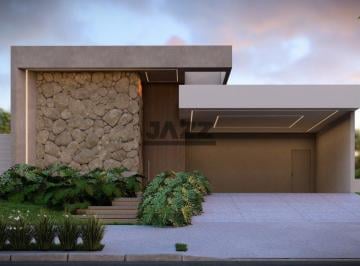 Casa · 222m² · 3 Quartos · 4 Vagas · Casa térrea  com 3 suítes em construção no Arborais, em Campinas, SP.