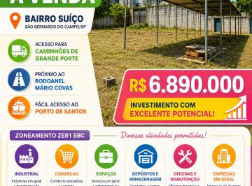 Terreno , São Bernardo do Campo · “Área 2.500 m² | Próx. Rodoanel | São Bernardo