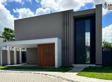 Foto 01 · Casa residencial para Venda em condominio fechado, no Sim, Feira de Santana, 4 suítes, 2 salas, 6 ba