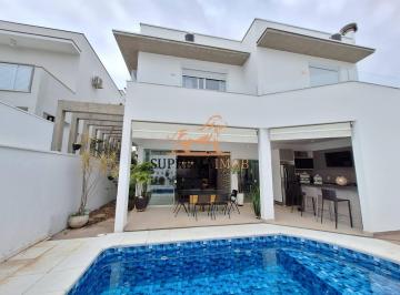 Casa · 280m² · 3 Quartos · 4 Vagas · Casa de alto padrão à venda com 3 suítes - Condomínio Mont Blanc