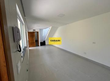 Casa · 76m² · 2 Quartos · 2 Vagas · Sobrado à venda no Parque Jaçatuba em Santo André | 2 Suítes, Terraço e 2 Vagas – 76m²