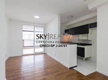 Apartamento · 68m² · 2 Quartos · 2 Vagas · Apartamento para venda e locação Santo Amaro | 2 quartos, 1 suíte, 2 vagas