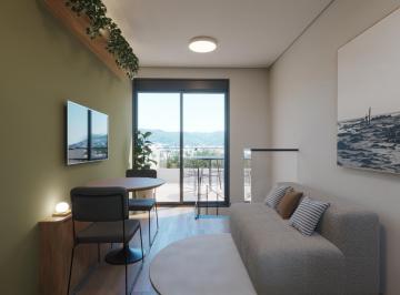 Living · Parkside Itacorubi em Florianópolis | Entregue 100% Mobiliada, Decorada e Equipada