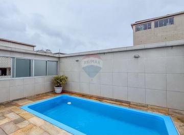 Apartamento · 325m² · 3 Quartos · 3 Vagas · Cobertura duplex com piscina privativa 324,79m2 á venda na Ponta da Praia, Santos SP RS 1.699.000,00