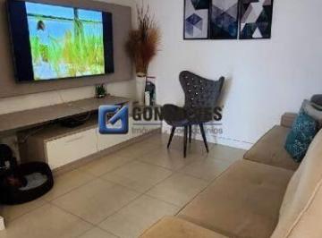 Casa · 116m² · 2 Quartos · 1 Vaga · Sobrado Residencial no Campestre de Santo André – 2 Quartos, Suíte e Varanda Gourmet (Aceita Financi
