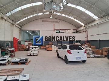 Comercial · 1350m² · 3 Vagas · Galpão Comercial para Aluguel em Campestre, Santo André – 1.350 m² com 3 vagas