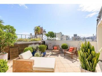 Terraço · cobertura duplex ,Semi mobiliada,  maravilhosa em rua calma , próximo ao Grêmio