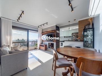 Apartamento · 75m² · 2 Quartos · 2 Vagas · Apartamento 2 Dormitórios com Suíte e 2 Vagas no Petrópolis – 75m²