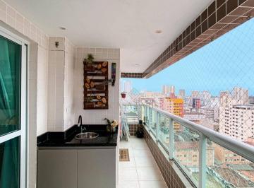 Varanda Gourmet · Apartamento com 2 dormitórios à venda, 74 m² por R$ 750.000,00 - Boqueirão - Praia Grande/SP