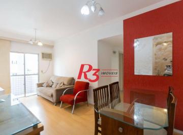 6f4a069f0f64814e78eb4328fa9cff3286f1c85f · Apartamento à venda, 68 m² por R$ 600.000,00 - Boqueirão - Santos/SP