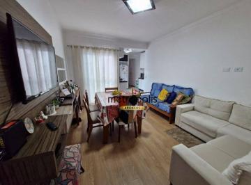 Sala de estar · Apartamento com 3 dormitórios à venda, 80 m² por R$ 565.000,00 - Vila Pinheirinho - Santo André/SP