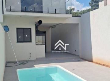 5429932a782324fffb866a8f16f21396d3b97698 · Casa com 3 dormitórios à venda, 160 m² por R$ 980.000,00 - Jardim dos Pinheiros - Atibaia/SP