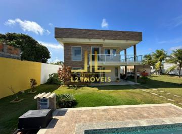 Casa · 340m² · 4 Quartos · 2 Vagas · CASA LUXUOSA - 4 QUARTOS SENDO 3 SUÍTES - PORTEIRA FECHADA - BARRA DO JACUIPE