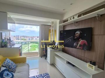 Apartamento · 58m² · 2 Quartos · 1 Vaga · APARTAMENTO - 2/4 SENDO 1 SUÍTE - 58M² - ANDAR ALTO - 01 VAGA - CENTRO - LAURO DE FREITAS