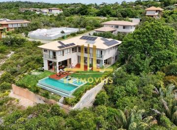 Casa · 360m² · 6 Quartos · 4 Vagas · CASA ALTO PADRÃO - 6 SUÍTES - 360M² - PISCINA - COND. PRAIA BELA - PRAIA DO FORTE