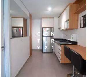 aa546037ccb9611d2d82236813b7829d877defc7 · Apartamento com 1 dormitório, 30 m² - venda por R$ 600.000,00 ou aluguel por R$ 3.933,31 - Vila Mada